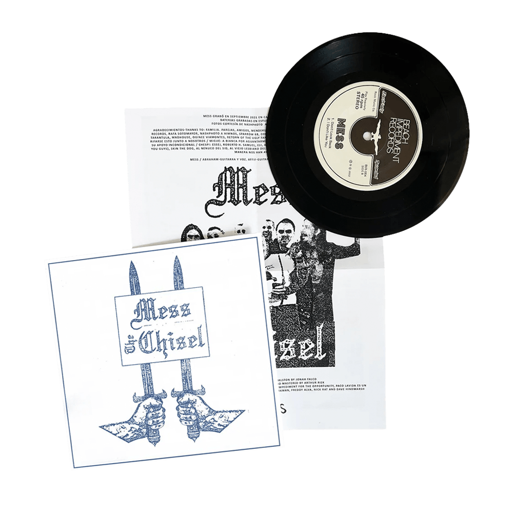 Mess x The Chisel 7" Vinyl - Black