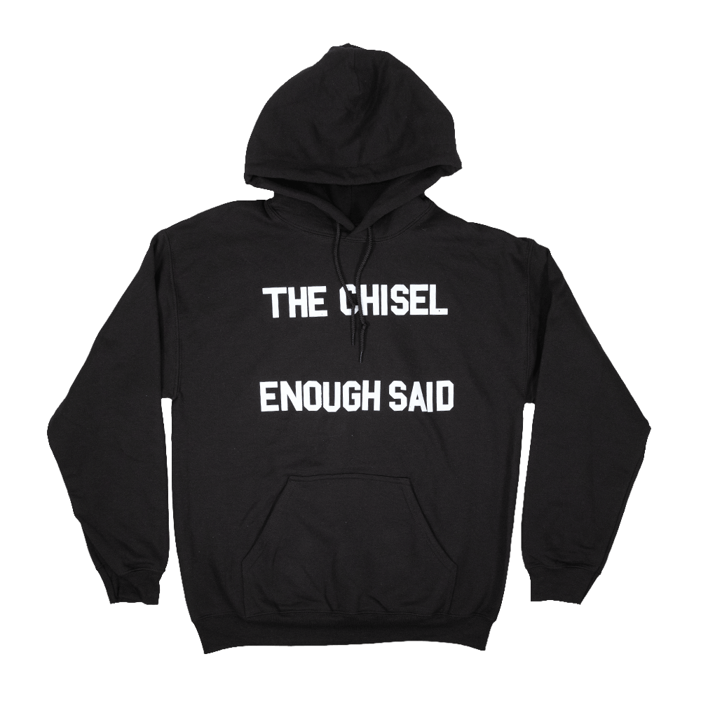 Enough Said Hoodie - Black