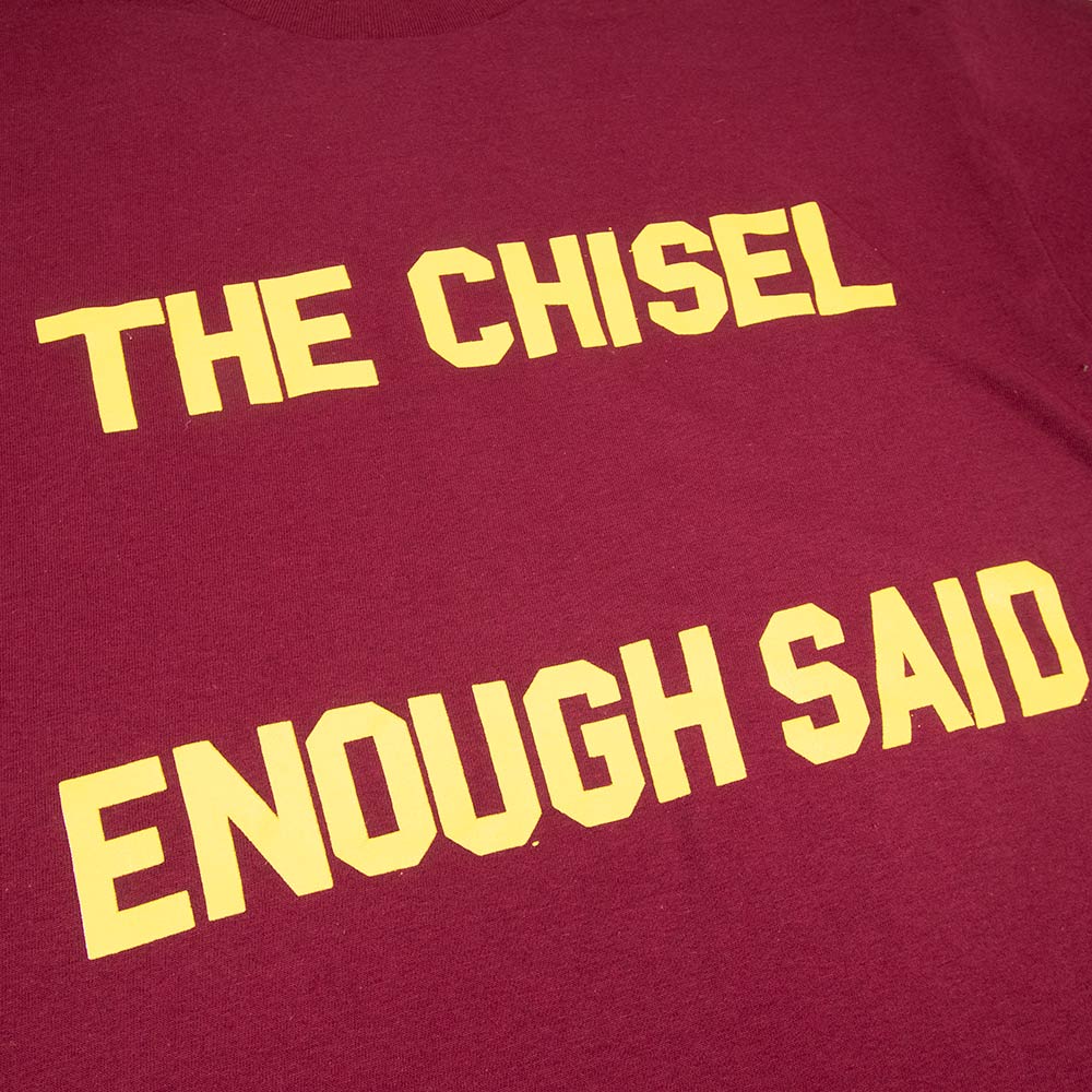 Enough Said Tee - Burgundy