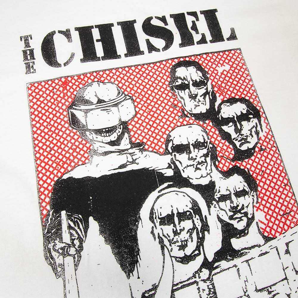 Axe Faces Tee - White