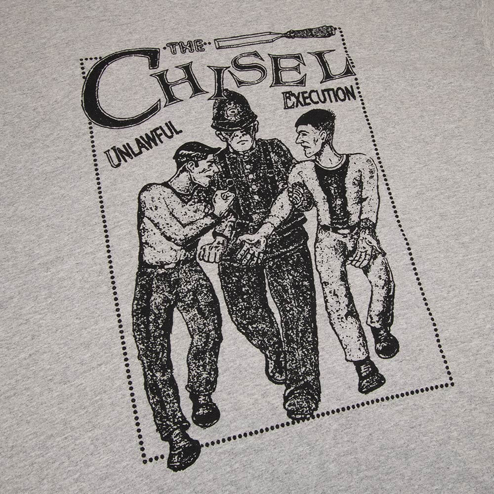 Unlawful Execution Tee - Grey