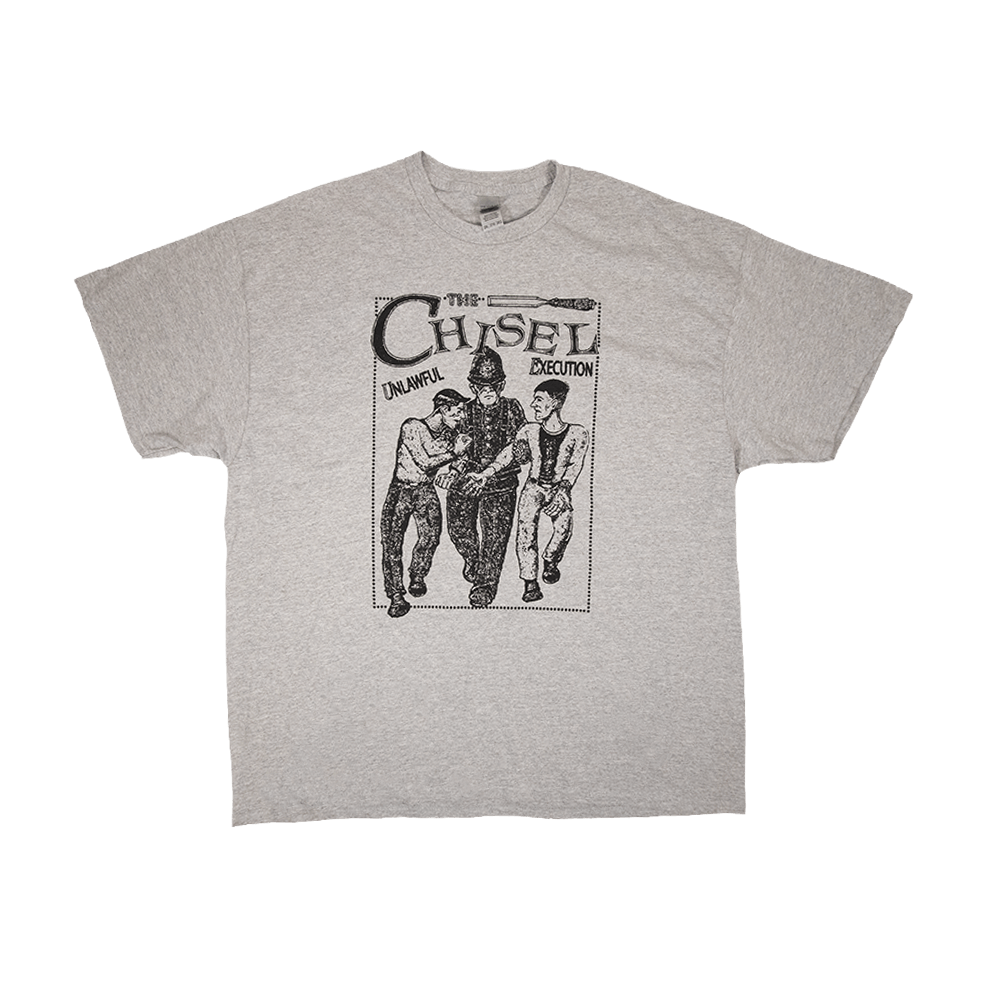 Unlawful Execution Tee - Grey